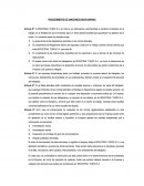 PROCEDIMIENTO DE SANCIONES DISCIPLINARIAS