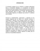 La educación indígena que se imparte en nuestras instituciones tiene un fundamento fisiológico