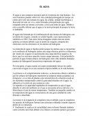 El agua es una sustancia necesaria para la existencia de vida humana