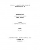 Actividad telemática en la actualidad