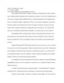 El hombre, ser creado