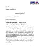 Trabaja en nuestra empresa desde el 2 de agosto de 2010. .