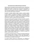 Analisis reflesivo procesos cognitivos.