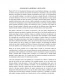 ANÁLISIS DE LA REPUBLICA DE PLATÓN.