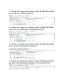 Obtener una relación que muestre los datos de todas las materias cuyo número de créditos es igual a 8.