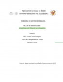 TALLER DE INVESTIGACIÓN - DESARROLLO DE TEMA DE INVESTIGACIÓN