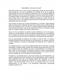 Emprendedor: ¿Se nace o se hace?.