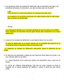 Las decisiones sobre los canales de distribución dan los beneficios del lugar y los beneficios del tiempo al consumidor. ¿En qué consiste cada uno de ellos?