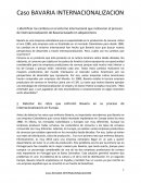 Caso BAVARIA INTERNACIONALIZACION.