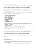 Principales contaminantes atmosféricos.