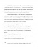 Administracion por objetivos Técnica utilizada para planear y controlar administrativamente