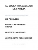 EL JOVEN TRABAJADOR DE FAMILIA