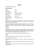 GRECIA Oficialmente República Helénica