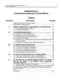 HOMILÉTICA I. Introducción general a la Homilética.