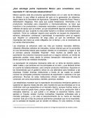 Análisis de Exportación de aguacate en México