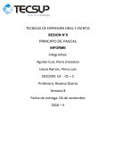 SESION N°8 PRINCIPIO DE PASCAL