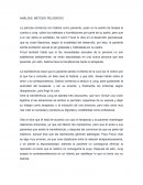 ANÁLISIS: MÉTODO PELIGROSO