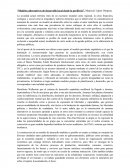 Modelos alternativos de desarrollo local desde la periferia. Mauricio Lopez Oropeza