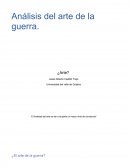 Análisis del Arte de la guerra