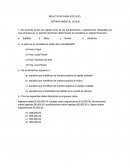 REACTIVOS PARA ESTUDIO