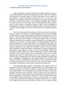 INFORME FINAL: RECUERDOS DE DIÁLOGOS. “La despreocupación es generalizada.”