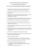 TEMA: ESTRUCTURA ORGANIZACIÓN DEGIBSON / IVRANOBICK.