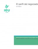 El perfil de un negociador