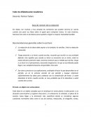 Guía de revisión de la redacción