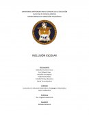 INCLUSIÓN ESCOLAR ESTUDIANTES