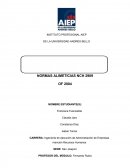 Trabajo Norma ISO 2909.