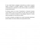 PEDAGOGÍA CONSTRUCTIVISTA.