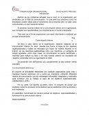 Comunicación organizacional.