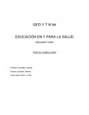 EDUCACIÓN EN Y PARA LA SALUD