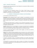 EXPRESION Y COMUNICACION. En Educación infantil