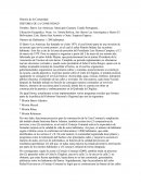 HISTORIA DE LA COMINIDAD