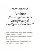 Enfoque Neurocognitivo de la Inteligencia y la Inteligencia Emocional”
