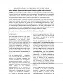 SITUACIÓN ECONÓMICA Y DE ACTOS DE CORRUPCIÓN DEL PERÚ Y MÉXICO