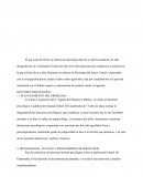 El que suscribe Perito en materia de psicología adscrito a esta Procuraduría