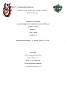 PRACTICA1: FORMACION Y CLASIFICACION DE UN CRISTAL