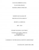 PLAN DE GOBIERNO LOCAL