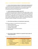 EL CONTEXTO HUMANO Y ORGANIZACIONAL.