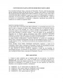 CONVENIO DE ENAJENACION DE DERECHOS PARCELARIOS