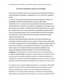 ¿Por qué es importante la química en la biología?