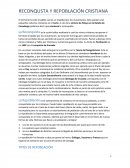 RECONQUSTA Y REPOBLACIÓN CRISTIANA