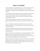 Ensayo “La Espiral”