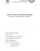 Deformación de materiales sometidos a compresión