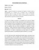 La lógica del proceso de colonización de España en América Latina