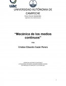 Mecanica de los medios continuos