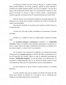 Division del trabajo social de Durkheim