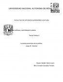 La teoría económica de la política